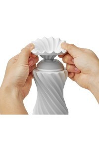 Masturbatore  Flex Silky bianco