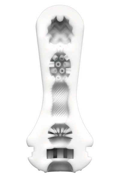 Masturbatore  Flex Silky bianco