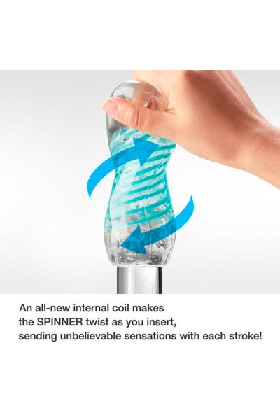 Masturbatore Spinner Tetra