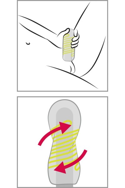 Masturbatore Spinner Shell