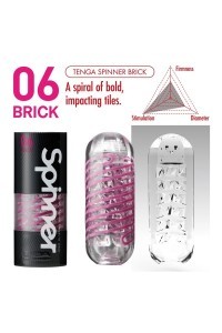 Masturbatore Spinner Brick