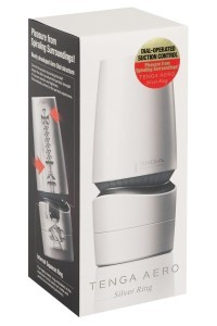 Masturbatore Aero Silver Ring