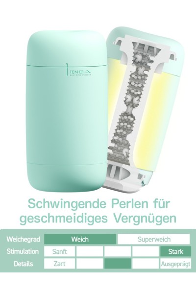 Masturbatore  Puffy Mint Green