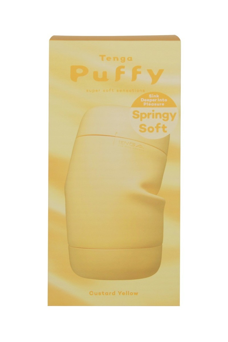 Masturbatore Puffy Custard Yellow
