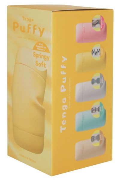 Masturbatore Puffy Custard Yellow