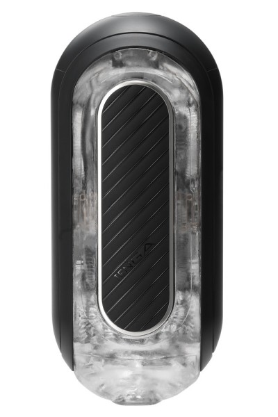 Masturbatore Flip Zero Gravity Black Electr