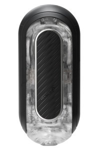 Masturbatore Flip Zero Gravity Black Electr