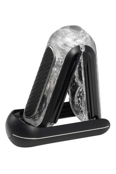 Masturbatore Flip Zero Gravity Black Electr