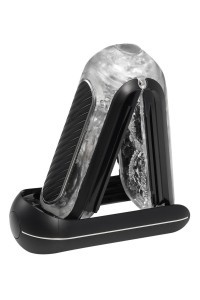 Masturbatore Flip Zero Gravity Black Electr