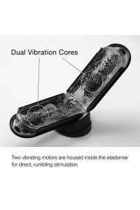 Masturbatore Flip Zero Gravity Black Electr