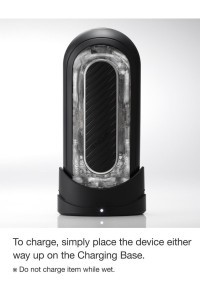 Masturbatore Flip Zero Gravity Black Electr