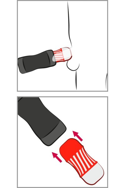 Masturbatore Vacuum Gyro Roller