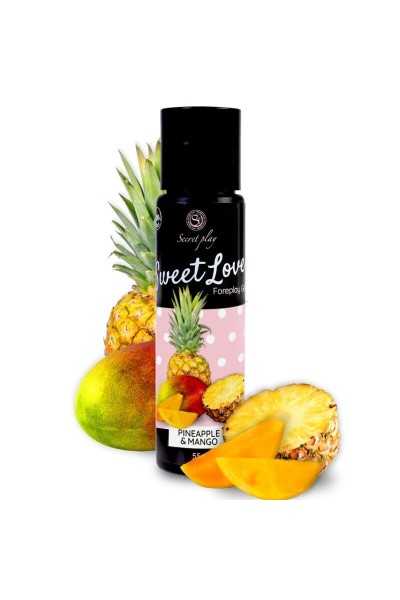 Lubrificante Sweet Love aroma Ananas e mango 60 ml