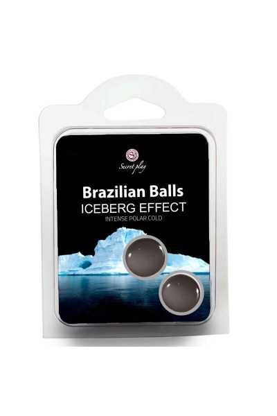 Lubrificante Brazilian Balls Iceberg Effect 2 pz.