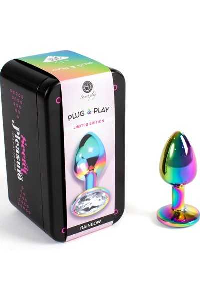 Plug anale Secret Pleasure Rainbow 7 cm