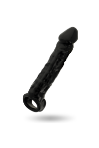 Estensione Fallica nera 20 Cm - Addicted Toys