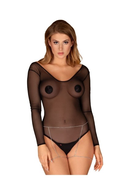 Imbracatura in catenine argentate Bijou 905