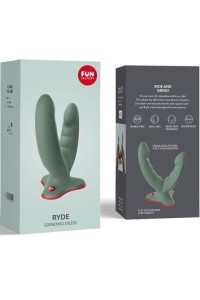 Dildo doppio Ryde verde