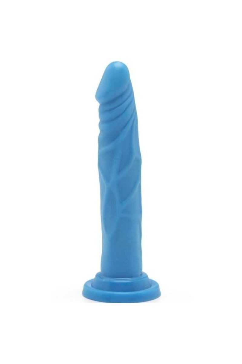 Dildo Happy Dicks 19 cm blu