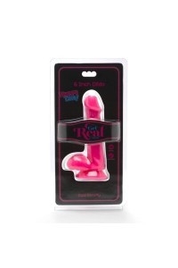 Dildo realistico rosa Happy Dicks 12 cm