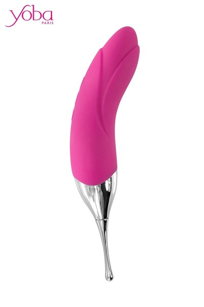 Stimolatore clitorideo 2 in 1 Accuracy fucsia