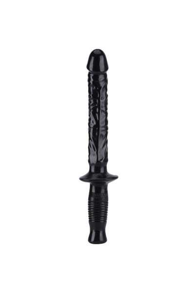 Dildo maxi con impugnatura Manhandler 37 cm nero