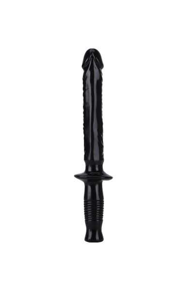 Dildo maxi con impugnatura Manhandler 37 cm nero