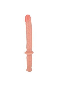 Dildo maxi con impugnatura Manhandler 37 cm natural