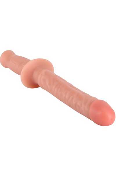 Dildo maxi con impugnatura Manhandler 37 cm natural