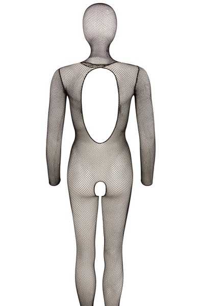 Catsuit aperto con maschera