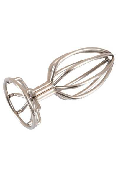 Plug anale Metal Cage Butt 7,8 cm