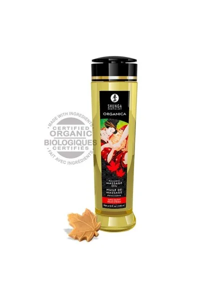 Olio da massaggi Organica aroma sciroppo d'acero