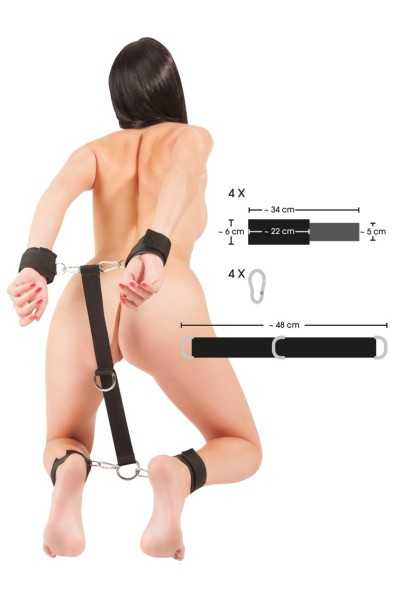 Set bondage manette e cavigliere