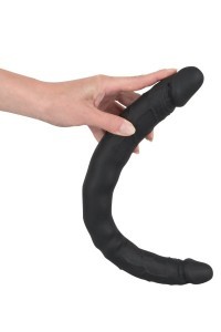 Dildo doppio nero 40 cm