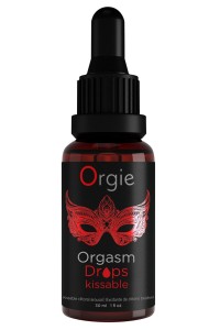 Stimolante clitorideo baciabile Orgasm Drops 30 ml