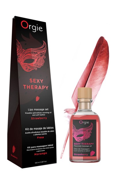 Kit massaggio Lips Massage  Strawberry