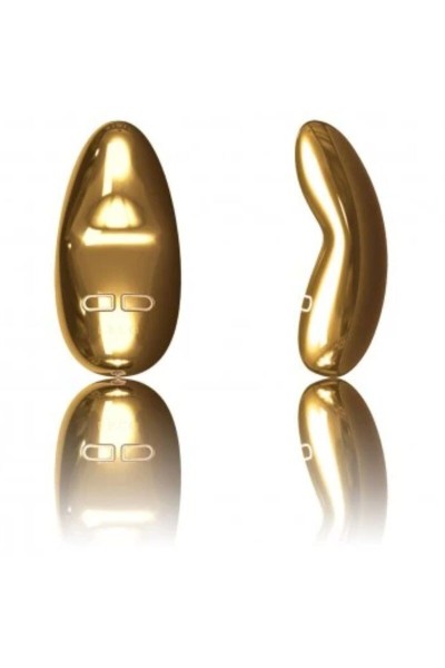 Stimolatore clitorideo placcato oro 24 k Yva