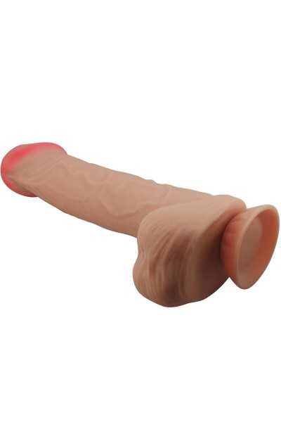 Dildo realistico con ventosa Sliding skin 26 cm