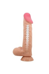 Dildo realistico con ventosa Sliding skin 24 cm