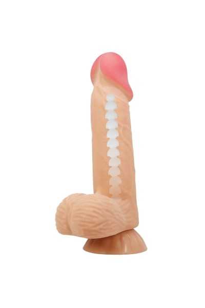 Dildo realistico con ventosa Sliding skin 20,6 cm