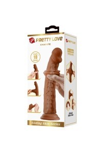 Dildo realistico mulatto Sharife 25 cm