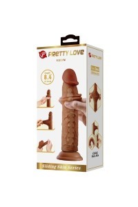 Dildo realistico mulatto Keon 21 cm