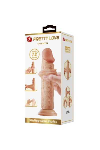 Dildo realistico Quentin 18 cm