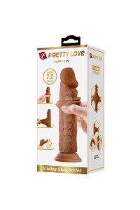 Dildo realistico mulatto Quentin 18 cm