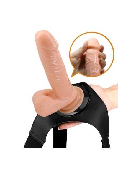 Imbracatura con dildo realistico Tom 20 cm