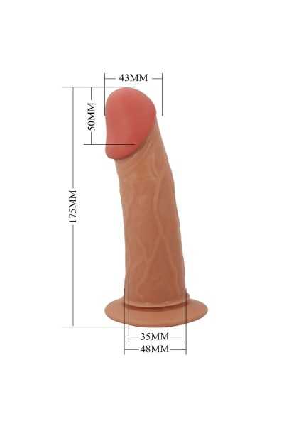 Imbracatura con dildo cavo Stark