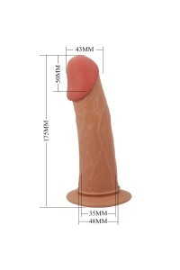 Imbracatura con dildo cavo Stark