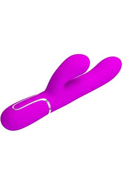 Vibratore rabbit multifunzioni Mariana fucsia