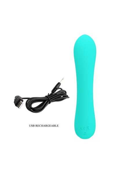 Vibratore ricaricabile Prescott verde acqua