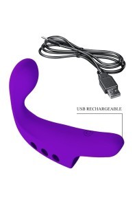 Vibratore ditale Gorgon viola